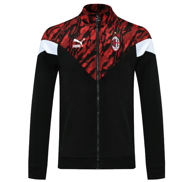 2021/22 AC Milan Black Red Training Jacket