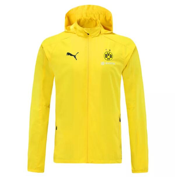 2021/22 Dortmund Yellow Windbreaker Hoodie Jacket