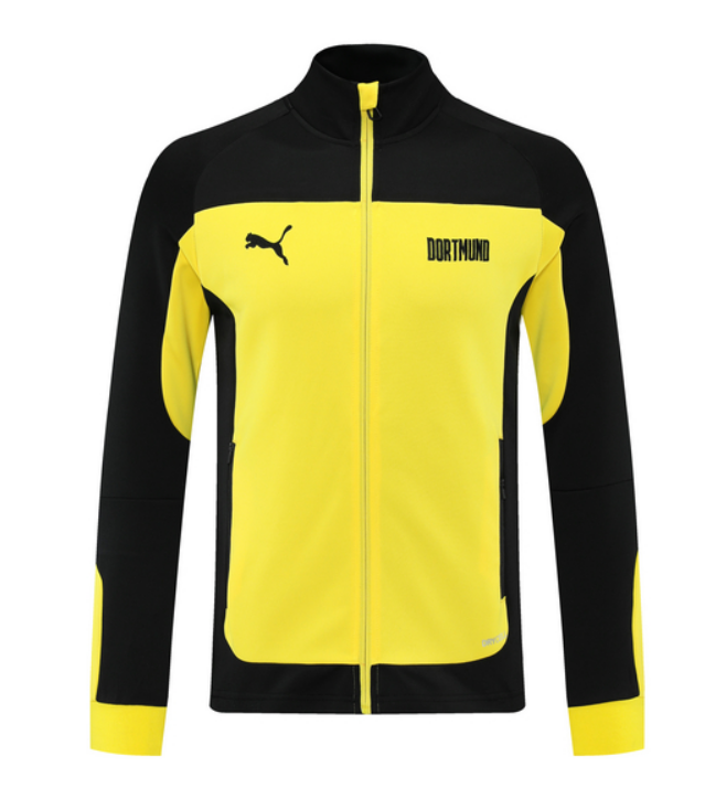 2021/22 Dortmund Yellow Black Training Jacket