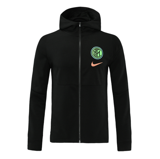 2021/22 Inter Milan Black Training Hoodie Jacket