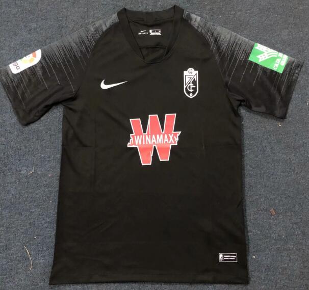 Granada Black Away Kit Soccer Jersey 2020/21