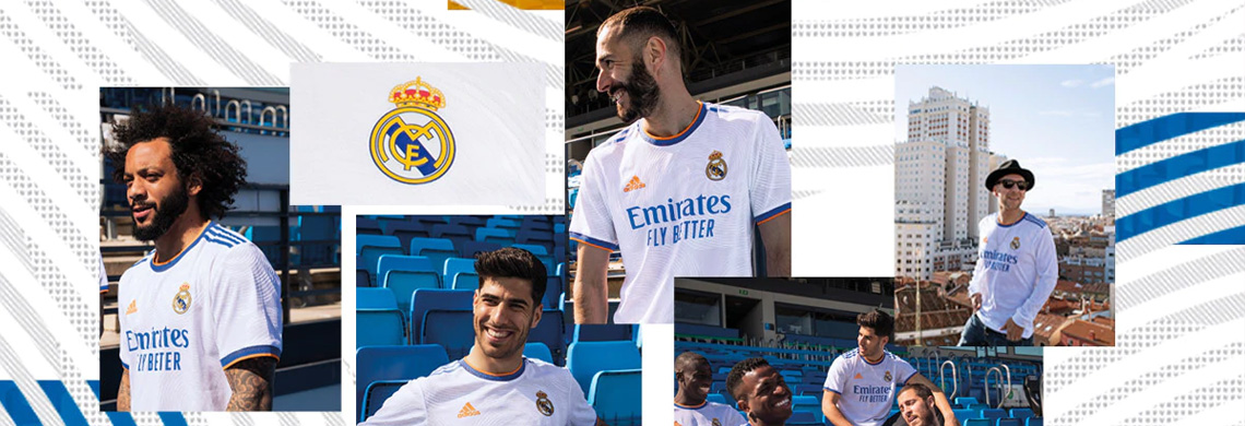 Real Madrid 2021/22 Soccer Club Team Kit